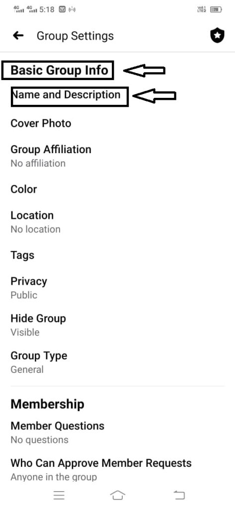 How to change Facebook Group Name using Mobile or Computer