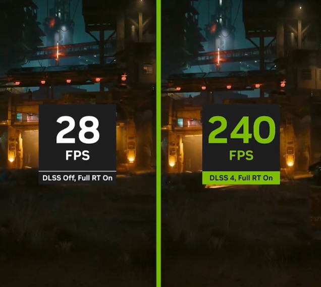 NVIDIA Announces DLSS 4 with Multi-Frame Generation